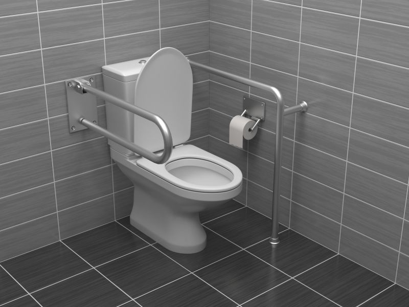 Toilet Handrail Installation